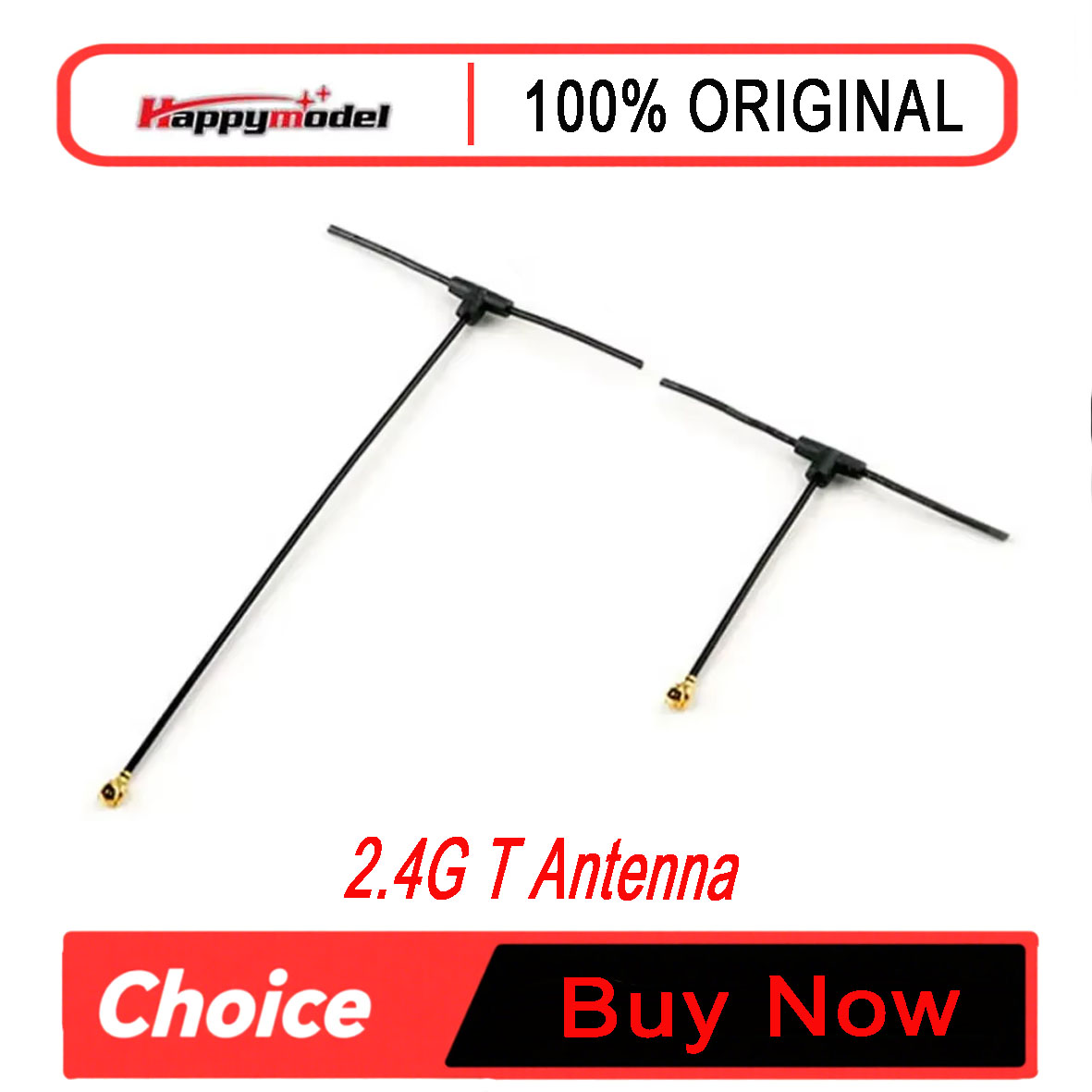 Tbs Fpv Tracer - Happymodel T-Typ 2,4G Omnidirektionale Antenne 40mm