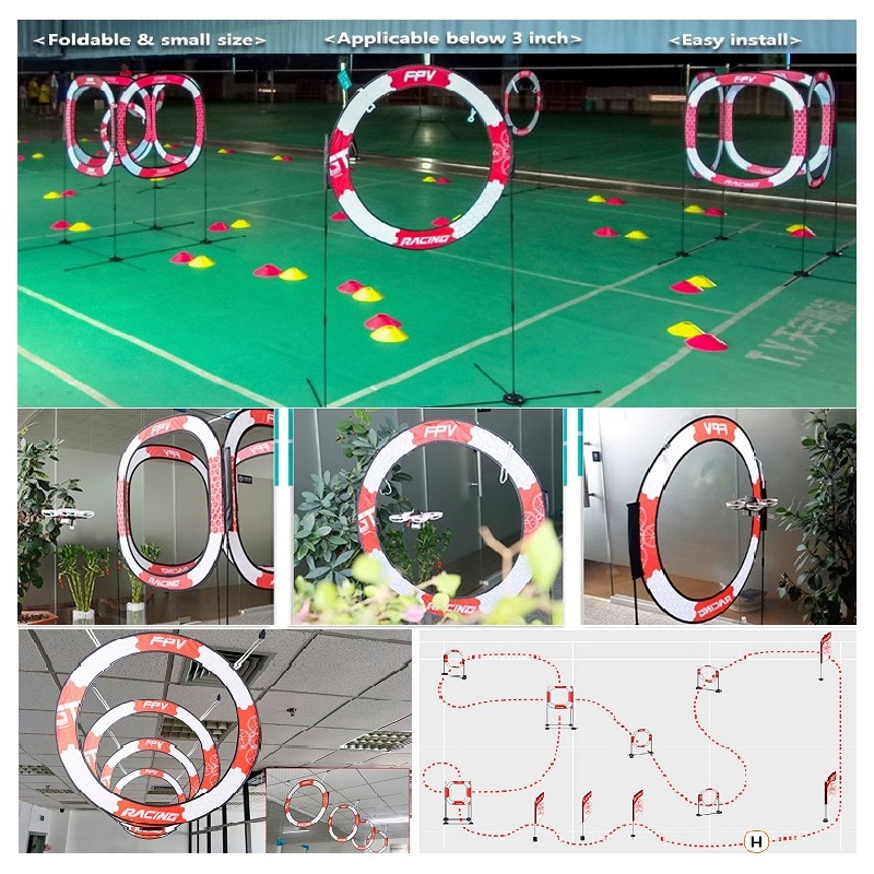 Drone Kit Vtol - FPV-Rennsport-Gate für 3-Zoll-Tiny-Whoop, Zubehör für RC-Quad-Flugzeuge