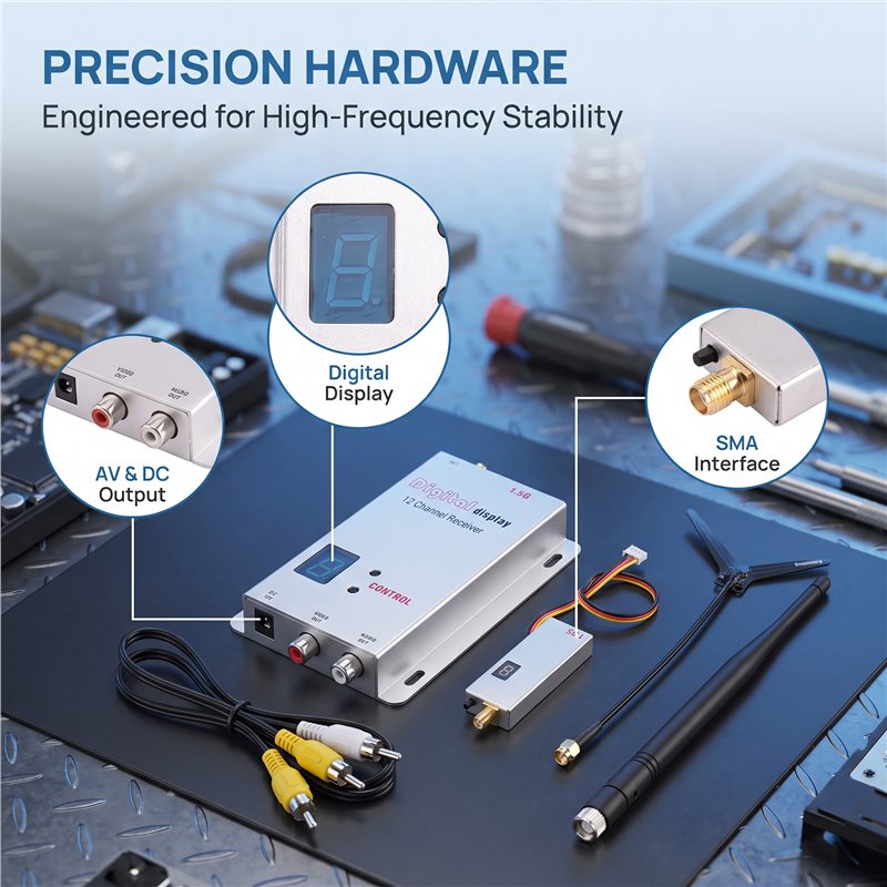 WOTT-12CH 2000Mw für FPV Video – Drone Kit Fpv Bewertung und Preis